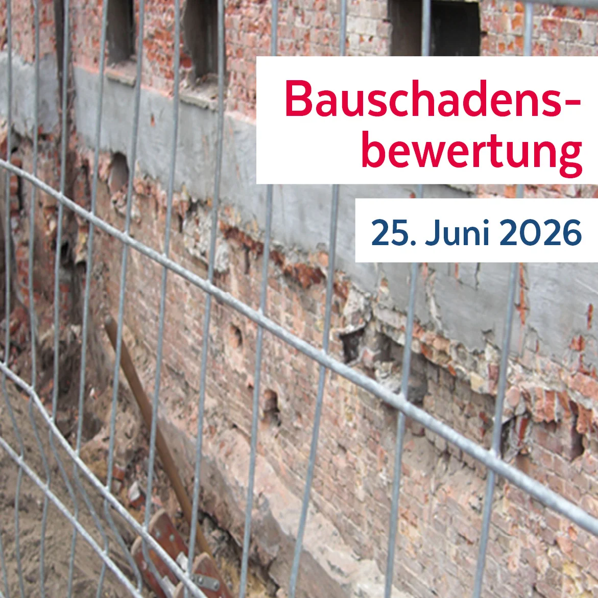 EIPOS Sachverständigentag Bauschadensbewertung- 25. Juni 2026