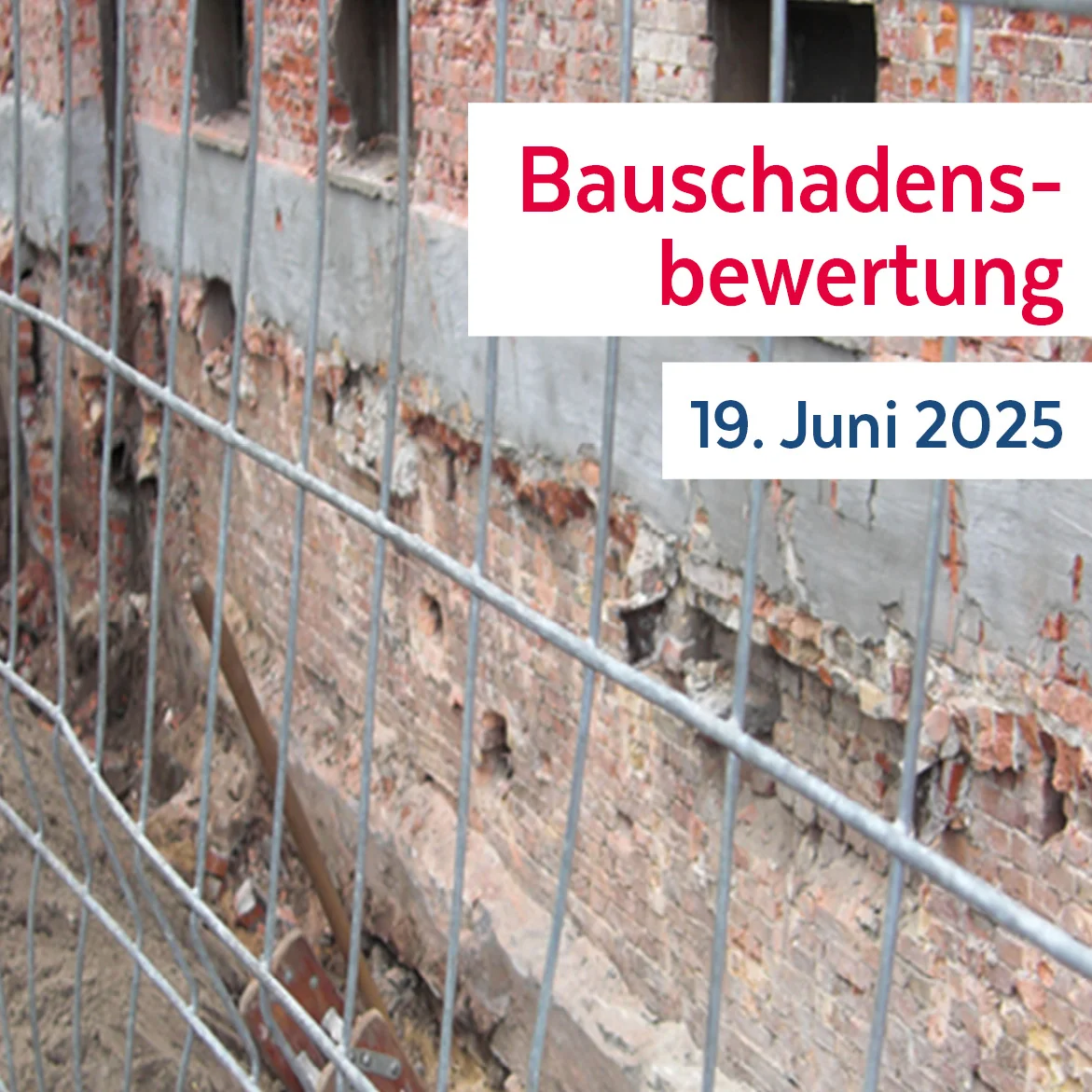 EIPOS Sachverständigentag Bauschadensbewertung - 19. Juni 2025