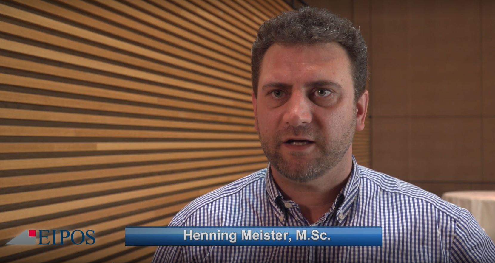 Henning Meister über EIPOS