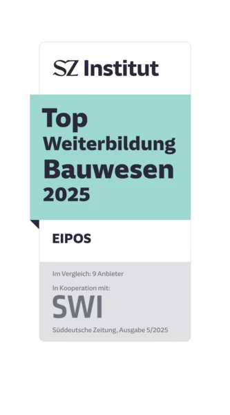 EIPOS - Top Institut für Weiterbildungen im Bauwesen