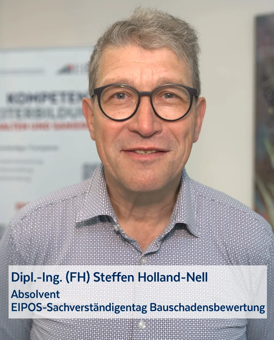 Teilnehmerstimme Bauschäden an Gebäuden Stufe I