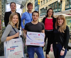 EIPOS-Teilnehmer bei "Beweg dich gegen Krebs"