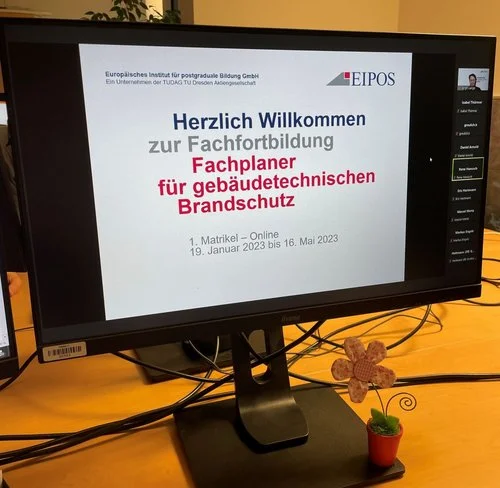 EIPOS - Start zum Fachplaner für gebäudetechnischen Brandschutz" Online
