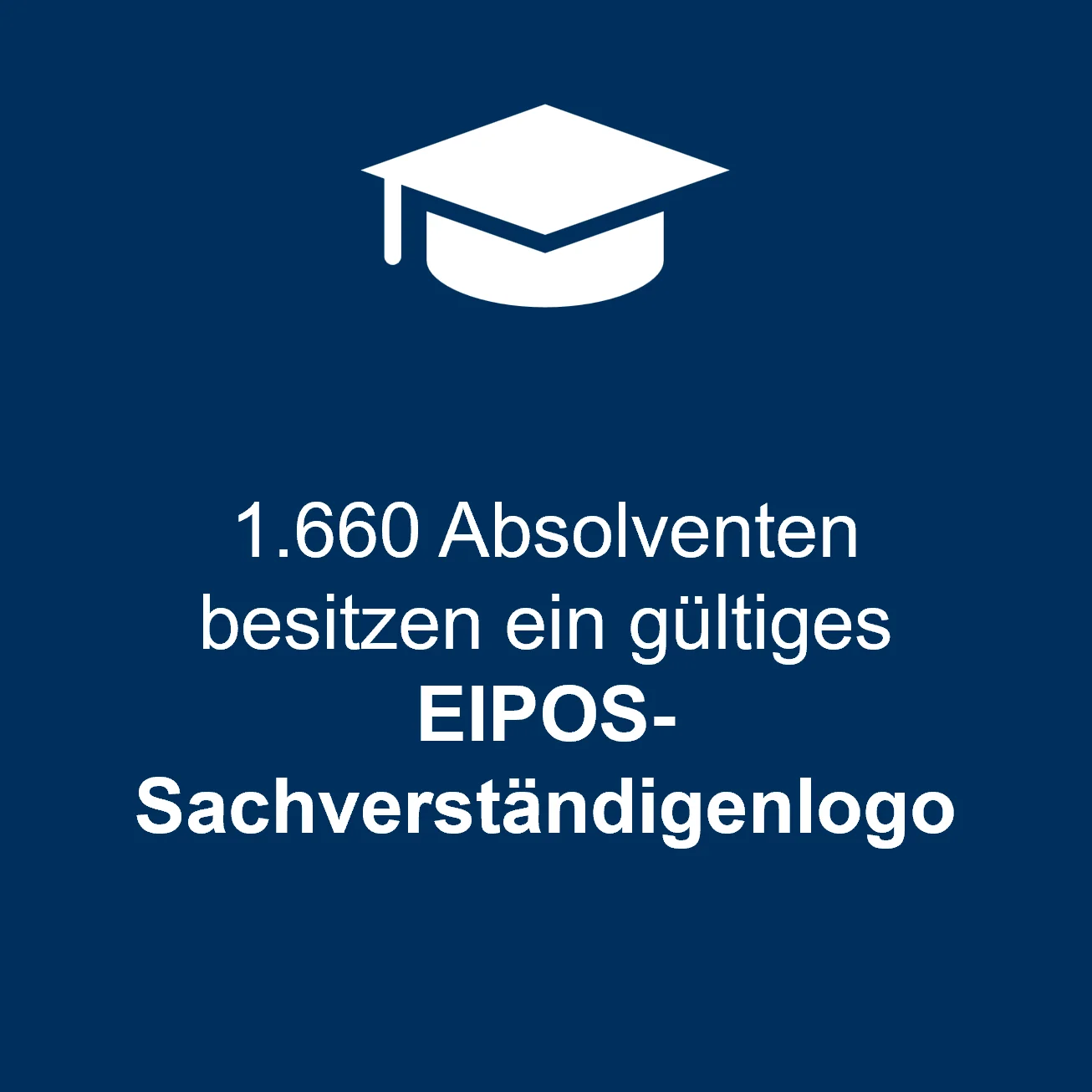 EIPOS Zahlen & Fakten - Absolventen