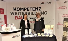 Der EIPOS Stand auf den Aachener Bausachverständigentagen 2019.